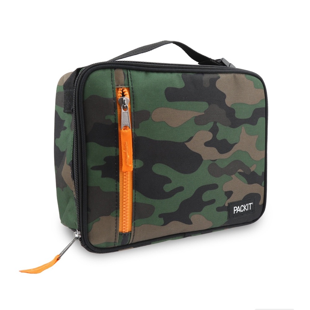 PackIt Camouflage Classic Soft Sided Freezable Lunch Box